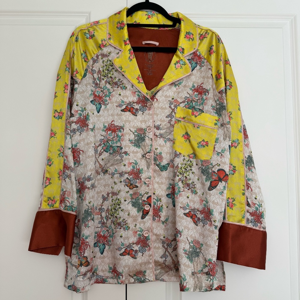 HAH A Deux Pajama Set — Walking On Eggshells — $248 Retail (Size S)